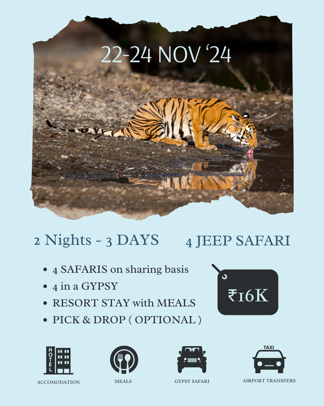 TIPESHWAR WLS tour package