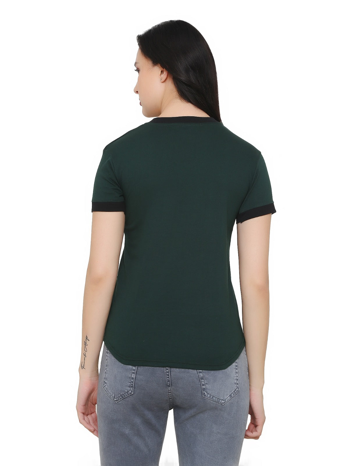 Women's half hands T-shirt