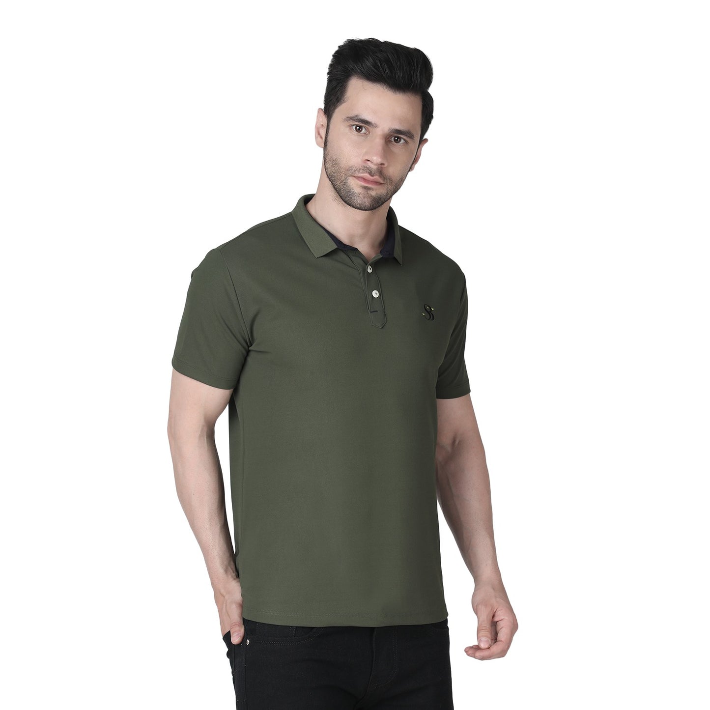 Safari Buff Unisex Polo Tshirt